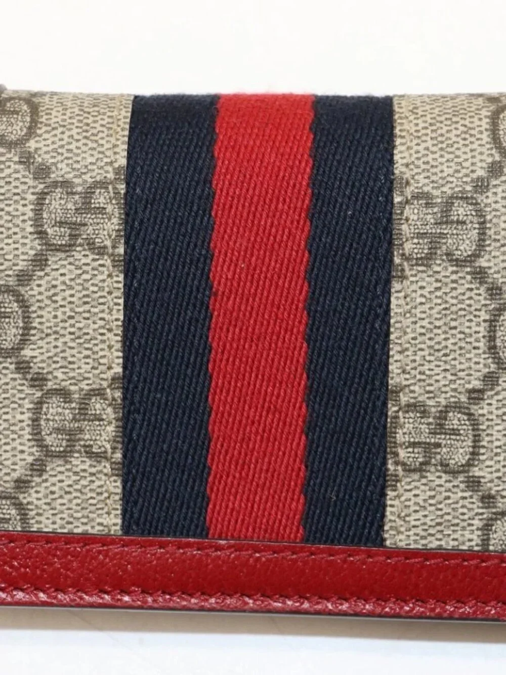 Gucci GG Supreme Queen Margaret Card Case